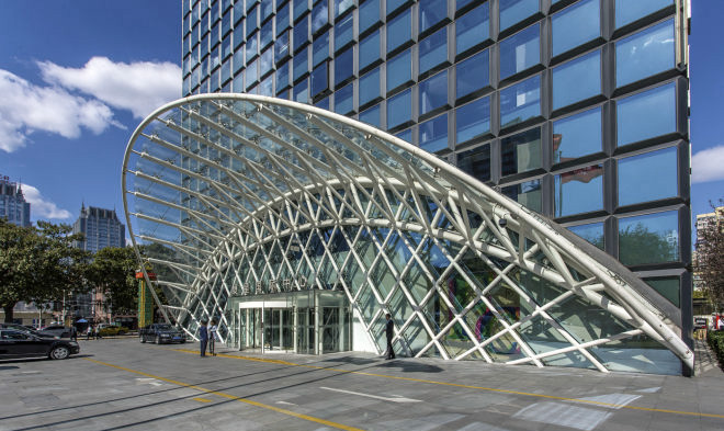 复星国际中心正门图